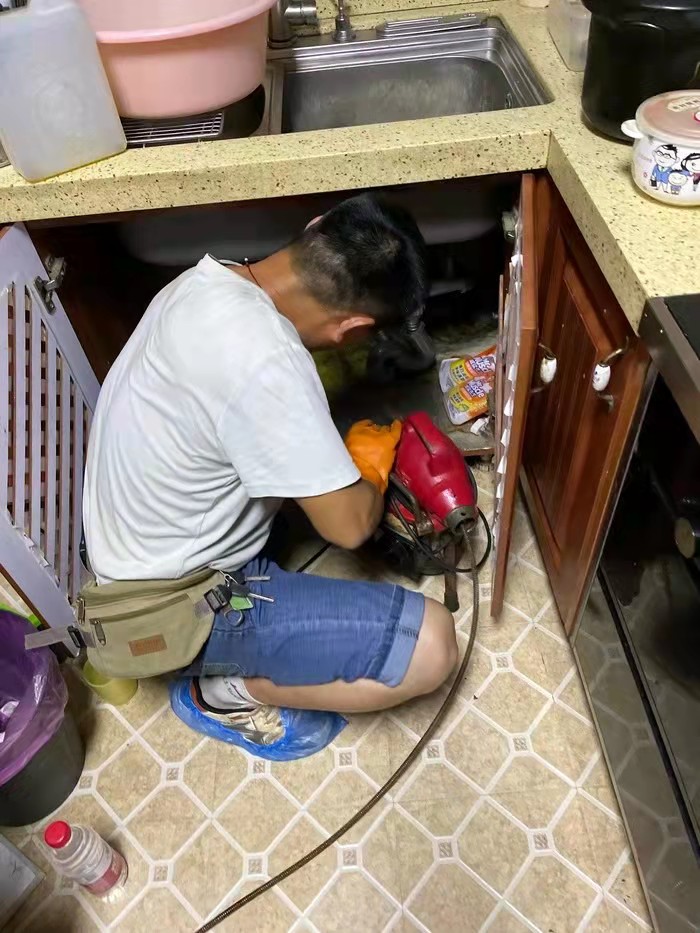 文教镇通下水道